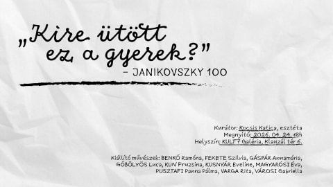 „Kire ütött ez a gyerek?” – Janikovszky100 című kiállításhoz kapcsolódó Artist Talk